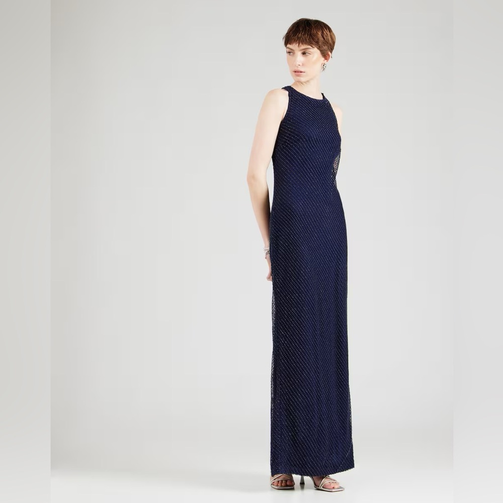 Brand New with Tag Lauren Ralph Lauren Beaded Sleeveless Gown